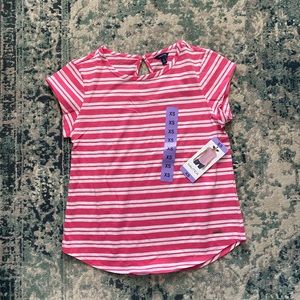 Pink striped shirt